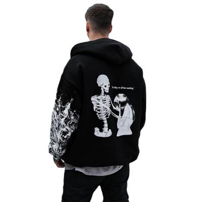 China BOBOYU breathable design plus size men fashion streetwear zip up hoodies and sweatshirt for fall for sale