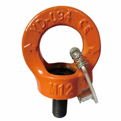 China Die mold maker poland magnaflux 100% tested crane ring M36 swivel eye bolt with a fitted ring for sale