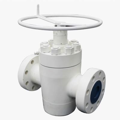 Cina Ball Screw Operation Stainless Steel Gate Valves API 6A High Pressure and Large Diameter Gate Valve in vendita