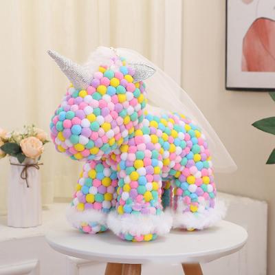 China Good Quality Ammy Rose Unicorn Gifts Horse Artificial Rose Custom Flower Unicorn For Valentine's Day, Christmas, Birthdays for sale