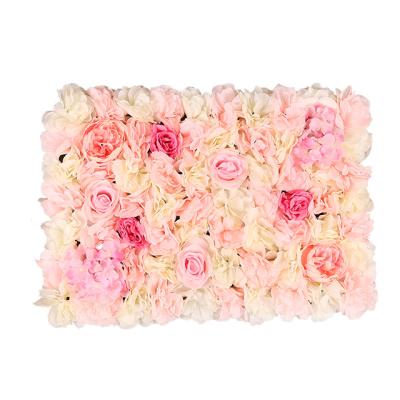 China Good Quality Ammy Customized Flower Wall Panel Backdrop For Luxury Wedding Decor for sale