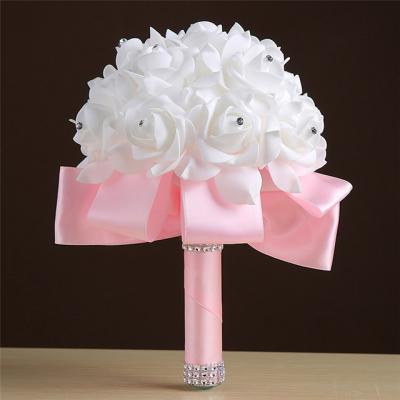 China Valentine's Day gifts Ammy bouquet flower artificial wedding supplies bridal bouquets simulation wholesale Korean bouquets for sale