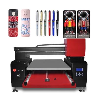 China Refinecolor Inkjet Printer For Plastic Pen Golf Ball Digital Printer Multifunction Flatbed UV Printer For Plastic ID Card Plastic Bottle PVC for sale