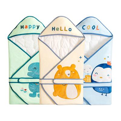 China OEM ODM Cotton Spring Autumn Winter New Born Baby Custom Warm Organic Sleeping Bag Wrap Covering Anti-Static for sale