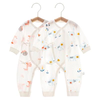 China 100% Cotton Baby Sleep Sack and Sack 2022 New Style Summer Infant Unisex Baby Breathable Organic 100% Cotton Newborn Baby Clothes Set for sale