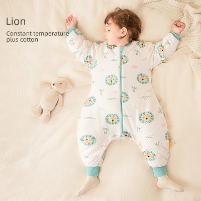 China Professional Manufacturer Hot Product Winter Thicken All Cotton Storage Temperature Baby Romper Sleeping Bag Clothing Set Unisex for sale