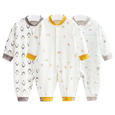 China OEM ODM Manufacturer Newborn Baby Romper 100% Organic Cotton Comfortable Breathable Custom Made Summer Breathable for sale