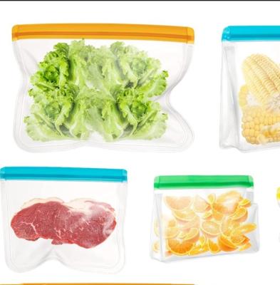 China Sof/tleak proof bag/food/freezer bag/Amazon best sellers reusable gallon PEVA sandwich bag airtight leak proof food storage foos storage for sale