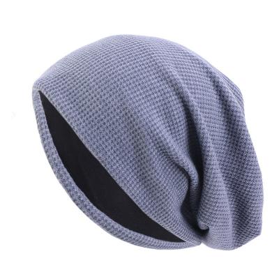 China Factory Directly COMMON Sale Winter Custom Beanie Double Fabric Knit Custom Thicken Mens Winter Hat Beanies for sale