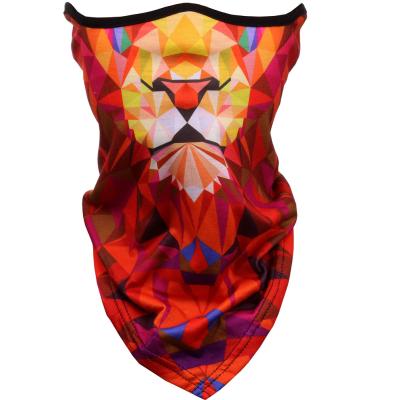 China 3D Square Animal Neck Cuff Balaclava Face Mask Windproof Anti-UV Scarf For Motorcycle Cycling Hiking Skiing for sale