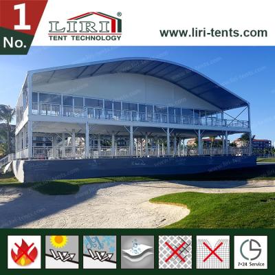 China Dome Top Double Decker Two Floor Tent For VIP Room Sports Event DDT30 for sale