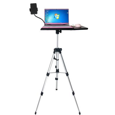 China PORTABLE adjustable height aluminum projector tripod stand with bag tilt outdoor walmart for sale