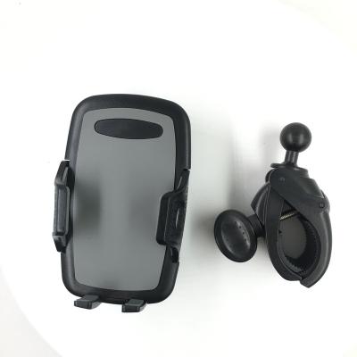 China Universal Silicone Bicycle Motorcycle Scooter Bike Mount Mobile Phone Desktop Holder for sale