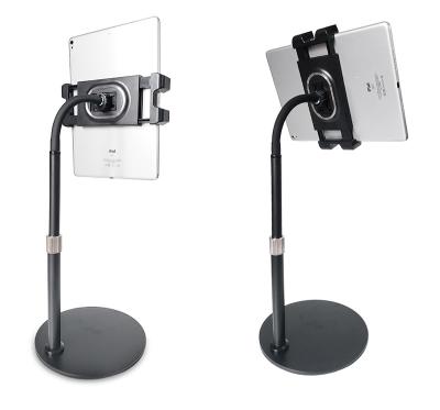 China Metal Height Adjustable Mobile Phone Stand Cell Phone And Tablet Stand for sale