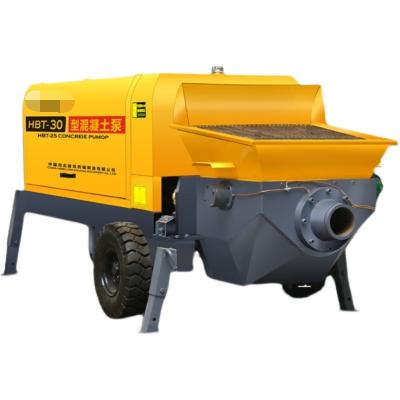 China Engineering Construction Type 40 Transporter Machine Small Column Electric Machinery Secondary Pump Construction Driver Mobile Concrete Pouring Pump for sale