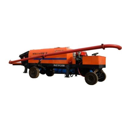 China Construction Engineering Concrete Pump Small Aggregate Small Particle Concrete Solid Transfer Pump for sale