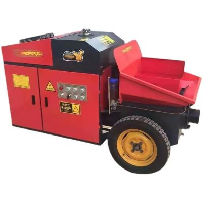 China Small site pump fine stone pump concrete transport pouring machine construction engineering secondary construction for sale