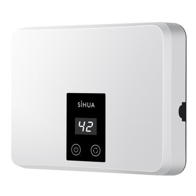 China SiHUA 3.5kw Instant Tankless Water Heater Small Mini Instant Electric Water Heater Portable Tankless for Shower Kitchen Sink for sale