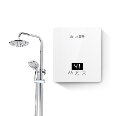 China Instant Tankless Water Heater SiHUA 3.5KW Tankless Shower Water Heater Electric For Bathroom for sale