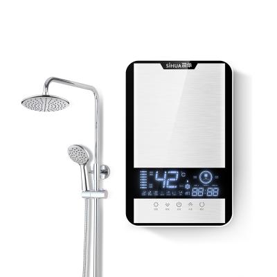 China SiHUA CE Certificate Instant Tankless Automatic Bathroom Tankless Shower Electric Water Heater for sale