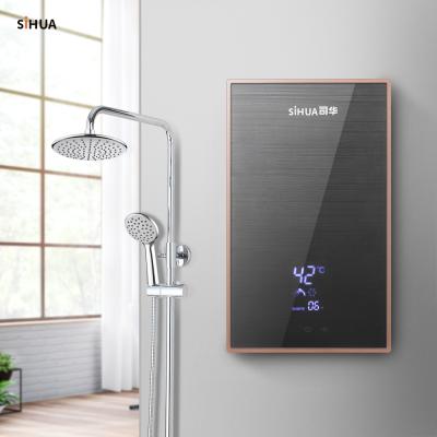 China Instant Tankless Water Heater Shower Water Heater Electric Bathroom Electric Water Heater Calentador De Agua Electrico for sale