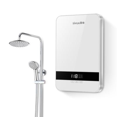 China CE Certificate Instant Tankless SiHUA Water Heater Electric Hot Water Shower Portable Bathroom for Home Hotel for sale