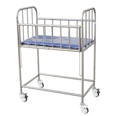 China Metal Hospital Bed Pediatric Stainless Infant Baby Newborn Crib (MS-P200) for sale