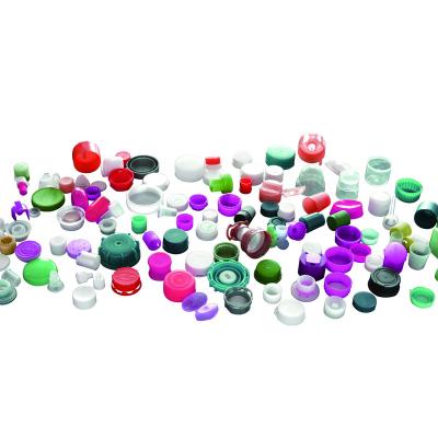 China Non Spill Customized Colored Plastic Screw Caps For Push Pull Plastic Bottles Cap For Liquid for sale