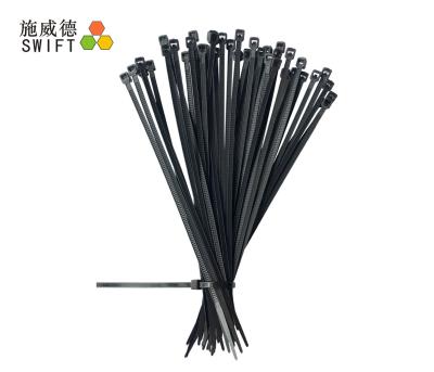 China PA66 Material Bulk Cable Ties 120mm Length Plastic / Nylon Ties UV Long Lifespan for sale