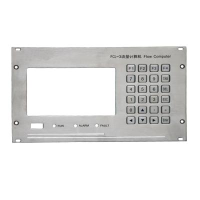 China Telecommunication Equipment Martix Design 24 Keys USB Stainless Steel Metal LCD Numeric Keypad (B35) for sale