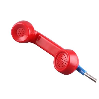 China Retro Hand-Mounted Telecommunication Equipment Telephone for Telephone Receiver Curly Cable Hand-Mounted Telephone Handset for sale