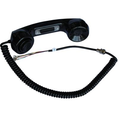 China Cute tethered PC/ABS telephone fixed rj11 connector PTTs telephone booth hand handset for sale for sale