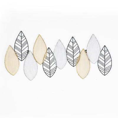 China New Trend Product Minimalist Metal Wall Hanging Decors Decorative Objects Wall Decor Gold Other Home Furniture for sale