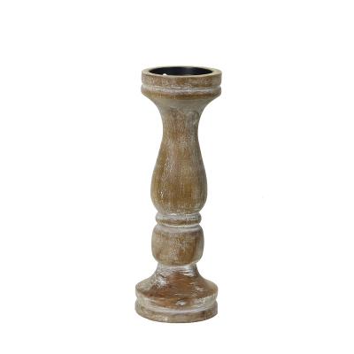 China Home Decoration Antique Opens Assesories Home Decor Holders For Table Decoration Pillar Candle Holder for sale