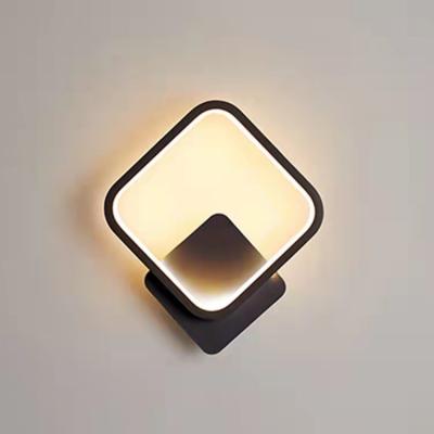 China Modern Nordic Indoor Decorative LED Wall Lamp Small Bedside Lamp for sale