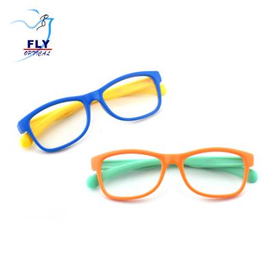 China For children tr90 flexible silicon hot sales DAISYER reading glass blue light blocking children computer glass P5036 for sale