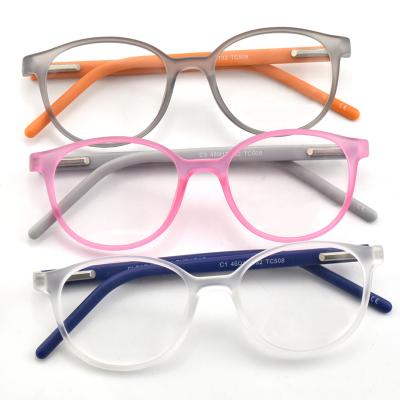 China Decorate DOISYER 2022 Fashion Rounded Children Retro Optical Glasses Frame High Quality Kids Plastic Frames for sale