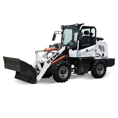 China Building Material Shops Hot Sale 1 Ton Mini Loader Low Wheel Loader for sale