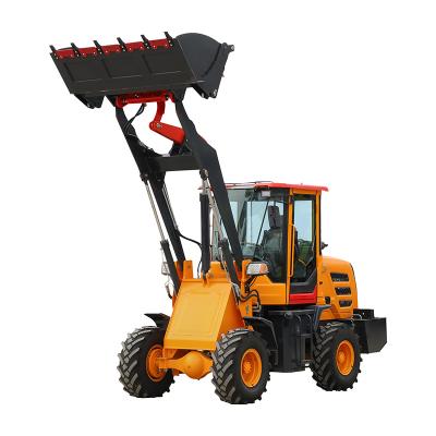 China Building Material Stores China Design Wholesale 1.2 Ton Fw 912B Log Grapple Work Tool Woodworking Tool Fork Log Clamp Telescopic Wheel Loader for sale