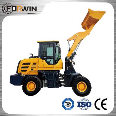 China Construction Material Shops Hot Sale Construction Equipment 1.8ton FW915A Payloader Machine Articulated Mini Wheel Loader With CE For Europe for sale