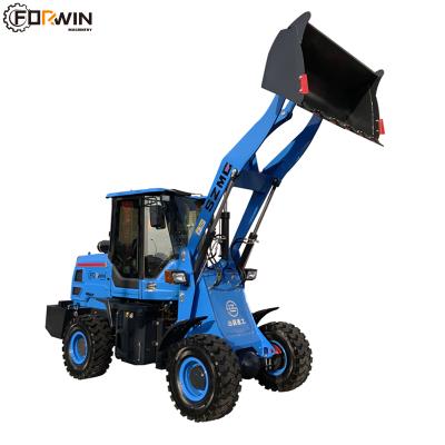 China Garment Shops 1.5 Ton Cheap Small Articulated Loader 0.6CBM Front End Bucket FW915B Mini and Compact Wheel Loaders for Sale for sale