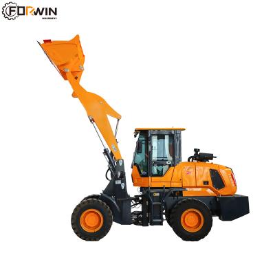 China Garment Shops Top Brand Hot Sale Construction Machine 1CBM Front End Bucket 2 Ton Mini Wheel Loaders For Sale for sale