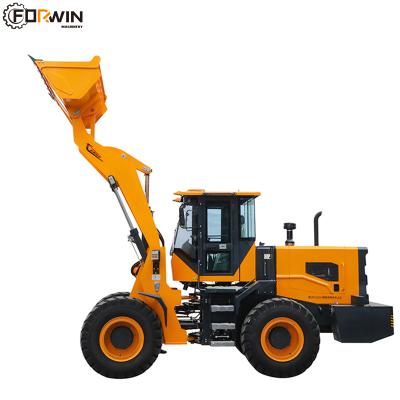 China Garment Shops Top Mine Machinery Brand 2.5 Ton Front End Bucket 1.2CBM Articulated Mini And Small Wheel Loaders For Sale for sale