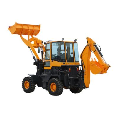 China Building Material Stores Sell Mini 1.5 Ton Fw 150 Tractor Backhoe Loader High Quality Good Prices With Front Loader for sale