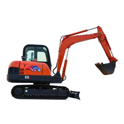 China FW65E 5800kg Construction Material Stores with Excellent Configuration 0.28m3 Digger Plants Mini Excavator with Auger Drill Raker Ripper for sale