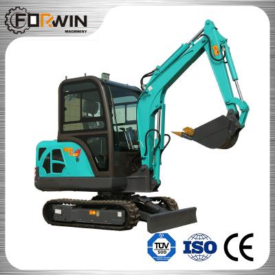 China Building material stores factory outlet micro excavator 2500 kg mini excavator Chinese with trailer for sale price with CE/ISO for sale