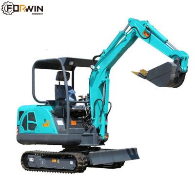 China Garment Shops 2.5 Ton Crawler Hydraulic Small Bagger Retro Escavatore Mini And Micro Excavators FW25B Machine For Sale for sale