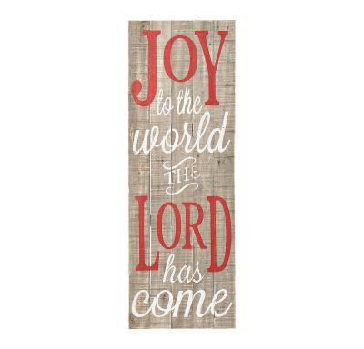 China Handmade Plank Wall Plaque from Joy To The World Wooden for sale