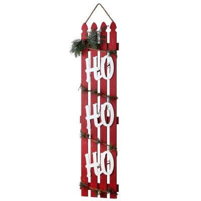 China Handmade Christmas Home Decoration Christmas Wall Sign for sale