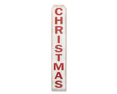 China Handmade Christmas Home Decoration Christmas Wooden Plaque for sale